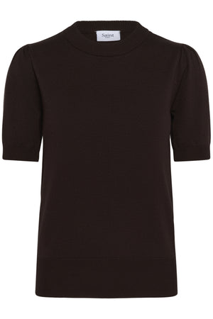 MilaSZ SS Pullover 30511788 Chocolate Plum