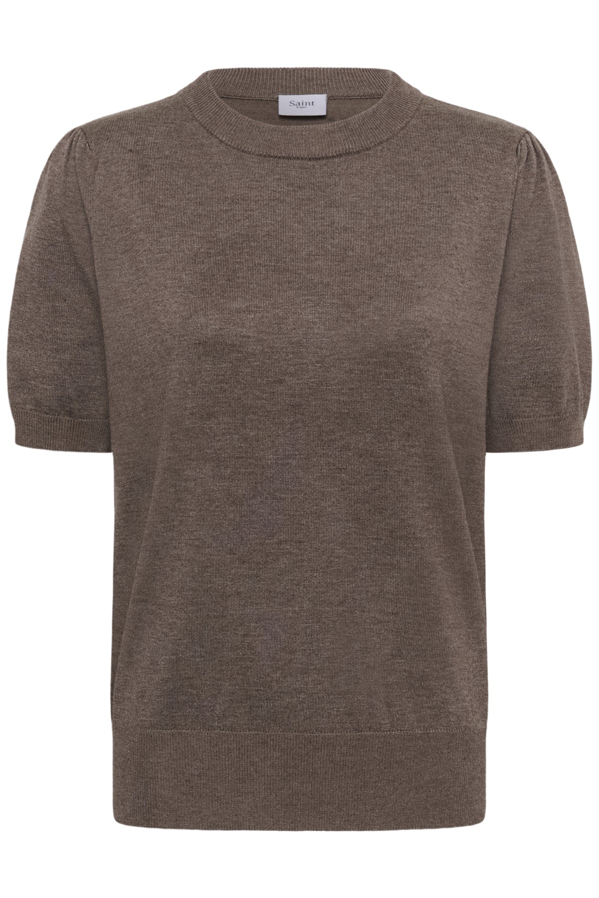 MilaSZ SS Pullover Mink Melange - 1914301 - 30511788