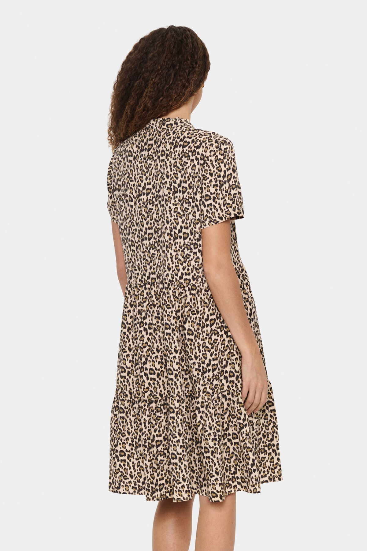 EdaSZ Dress Creme Leopard Strokes - 30510220