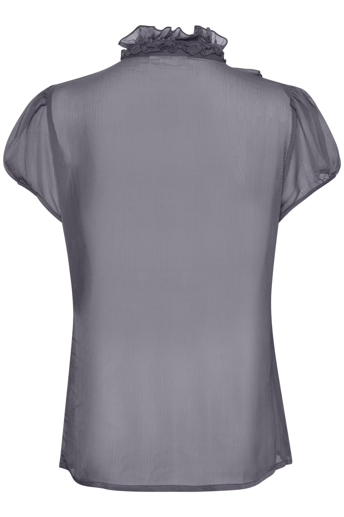 LiljaSZ Crinkle SS Shirt Ombre Blue