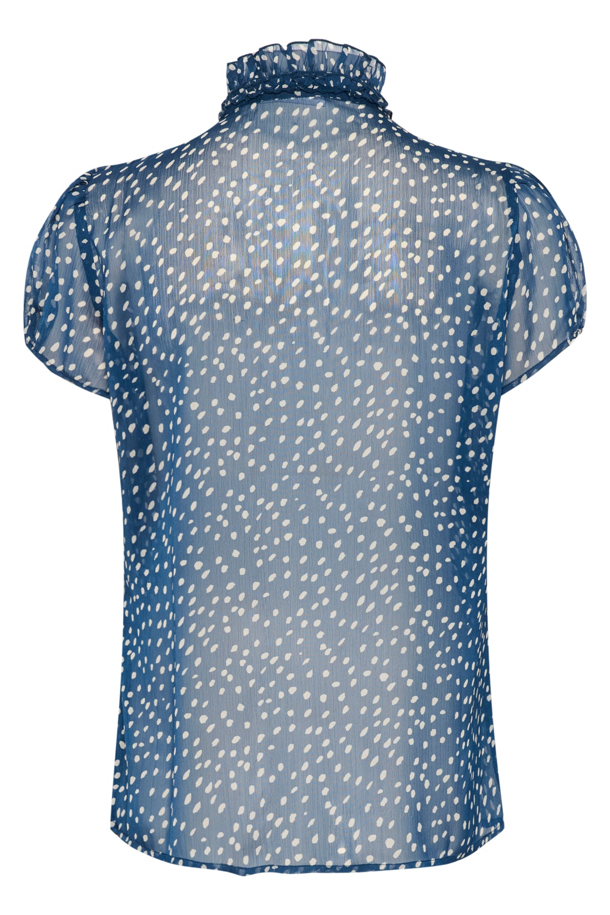 LiljaSZ Crinkle SS Shirt Titan Drea Dot - 30512464