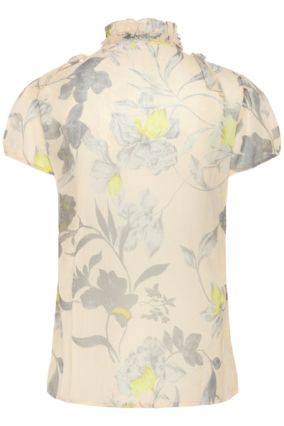 LiljaSZ Crinkle SS Shirt 30512464 Amberlight Clematis Blooms Thumbnail