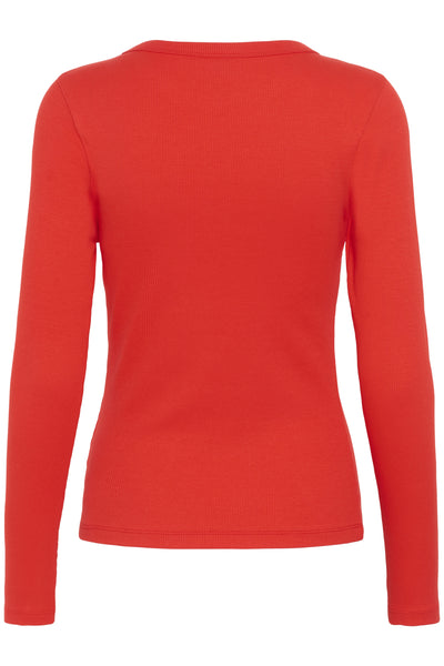 AstaSZ LS Blouse Flame Scarlet - 30513054 Thumbnail