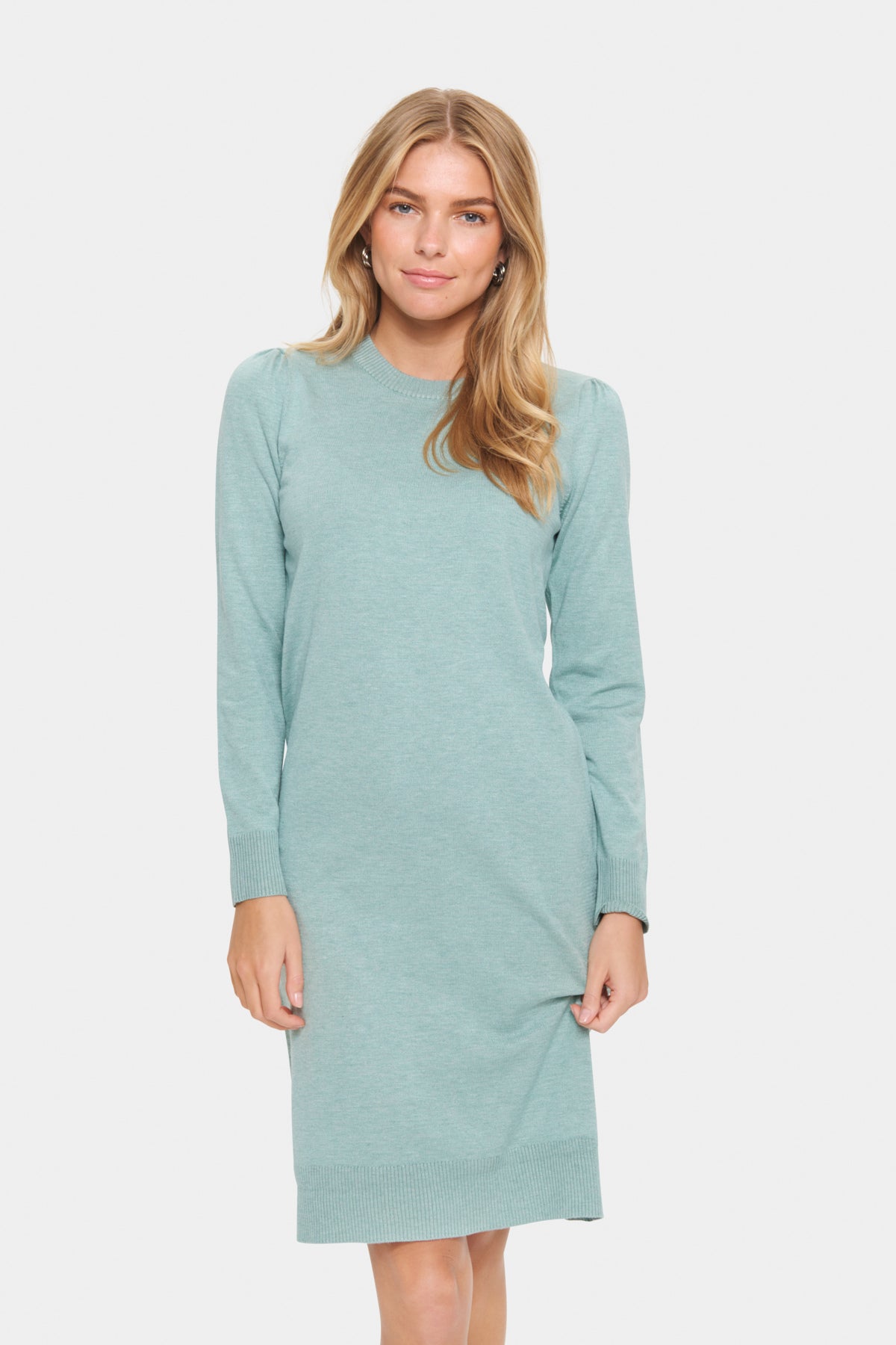 MilaSZ Dress Blue Surf Melange - 30513136