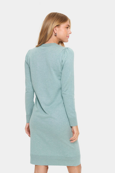 MilaSZ Dress Blue Surf Melange - 30513136 Thumbnail