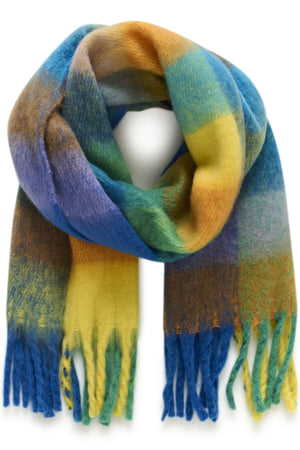 FalbertaSZ Scarf Green Multi Check - 305032 - 30513171