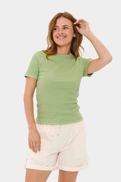 AsterSZ SS T-Shirt Smoke Green - 30513180 Thumbnail