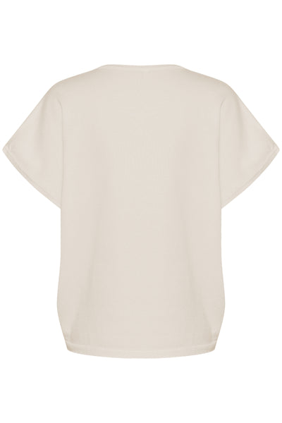 MilaSZ R-N SS Pullover Jojoba Melange - 30513284 Thumbnail
