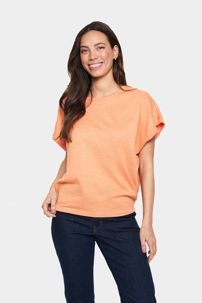MilaSZ R-N SS Pullover Bird of Paradise Melange - 30513284 Thumbnail