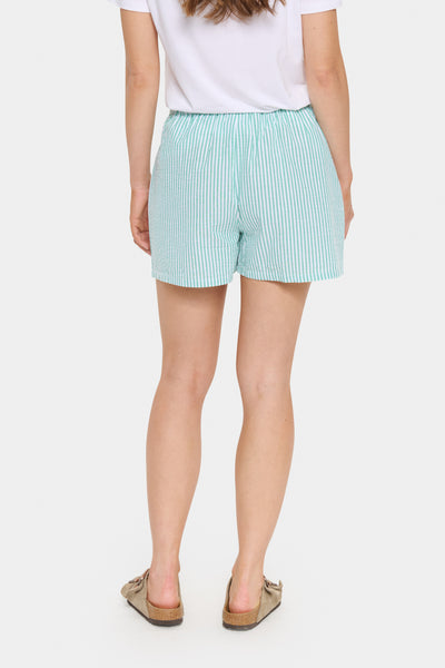 ElmikoSZ Shorts Pistachio Green White Stripe - 30513287 Thumbnail