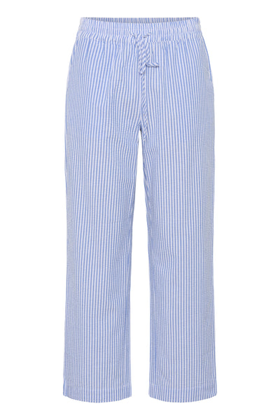 ElmikoSZ Pants Chambray Blue White Stripe - 30513288 Thumbnail