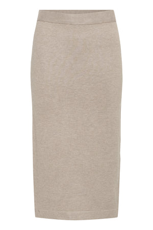 MilaSZ Skirt Greige Melange - 1611091 - 30513421