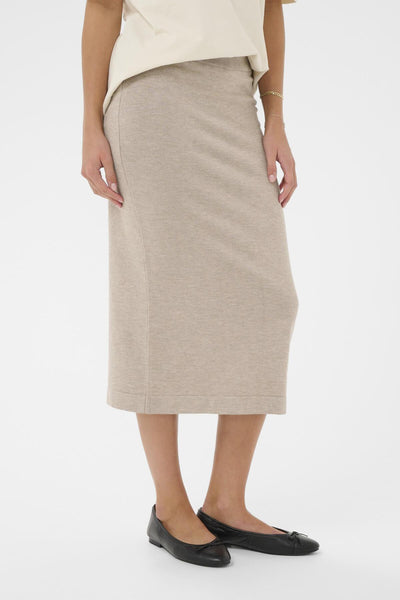 MilaSZ Skirt Greige Melange - 1611091 - 30513421 Thumbnail