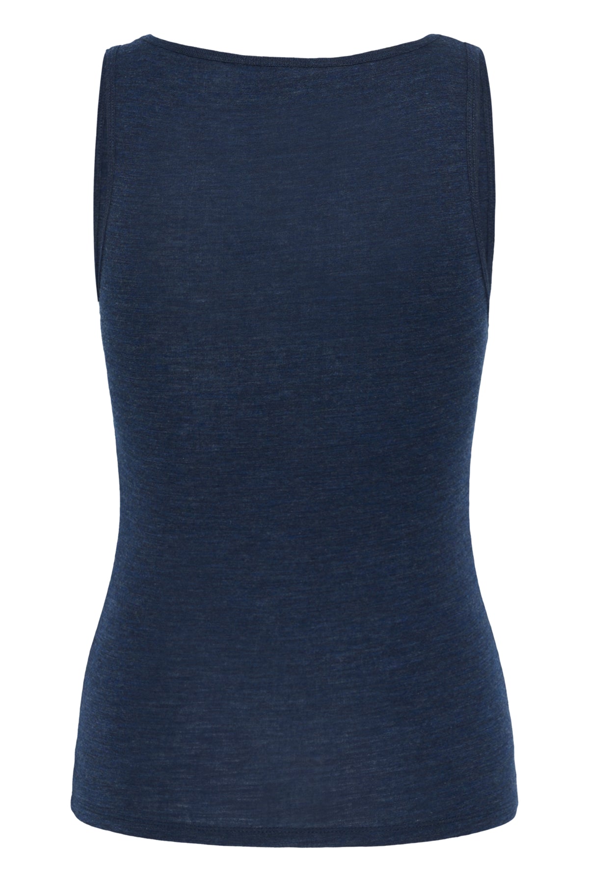 GarimaSZ Wool Tank Top Pageant Blue Melange - 30513524