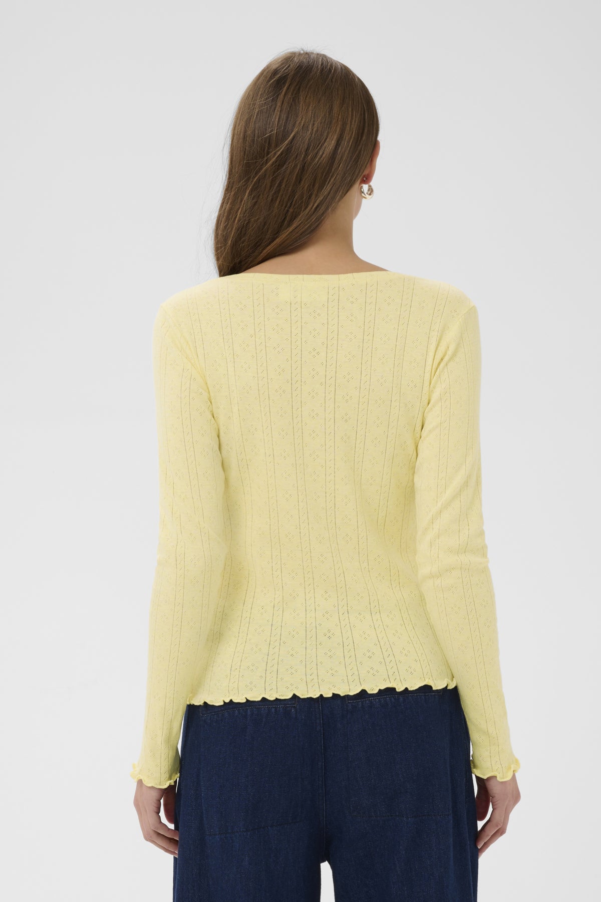GruSZ Cardigan Pale Banana - 30513541