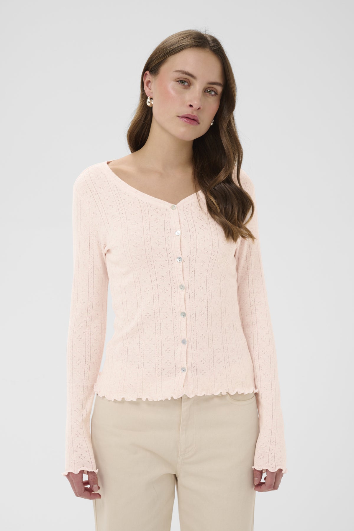 GruSZ Cardigan Barely Pink - 30513541