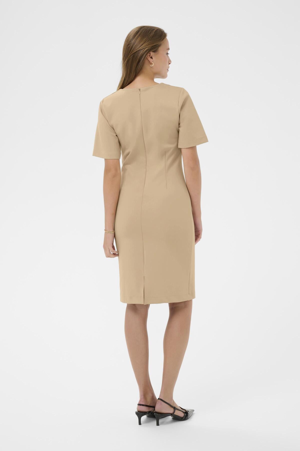 GennySZ Dress 30513546 Oxford Tan