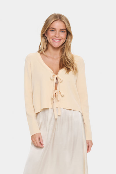 DagnySZ Cardigan Creme - 30513555 Thumbnail