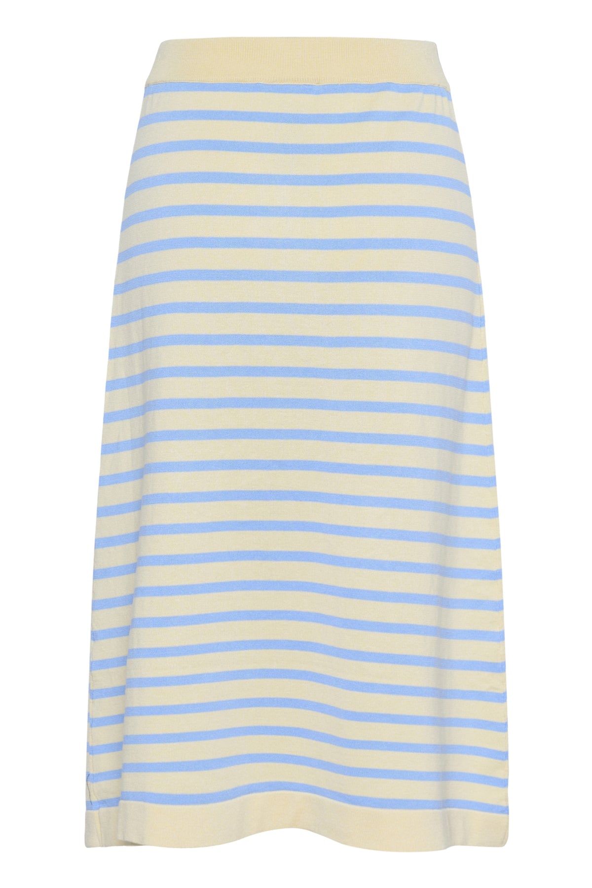 MilaSZ Striped Skirt Lemon Hydrangea Stripe - 30513694