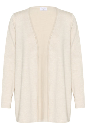 KilaSZ Open Mid Cardigan Fog Melange - 30513713