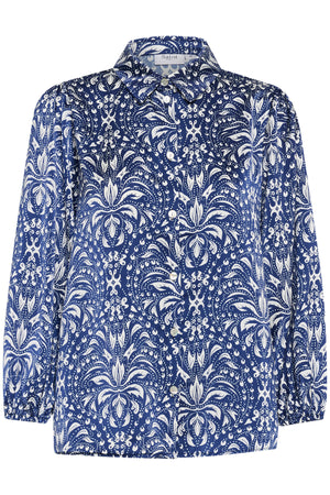 ImenaSZ Shirt Midnight Sail Paisley - 30513737