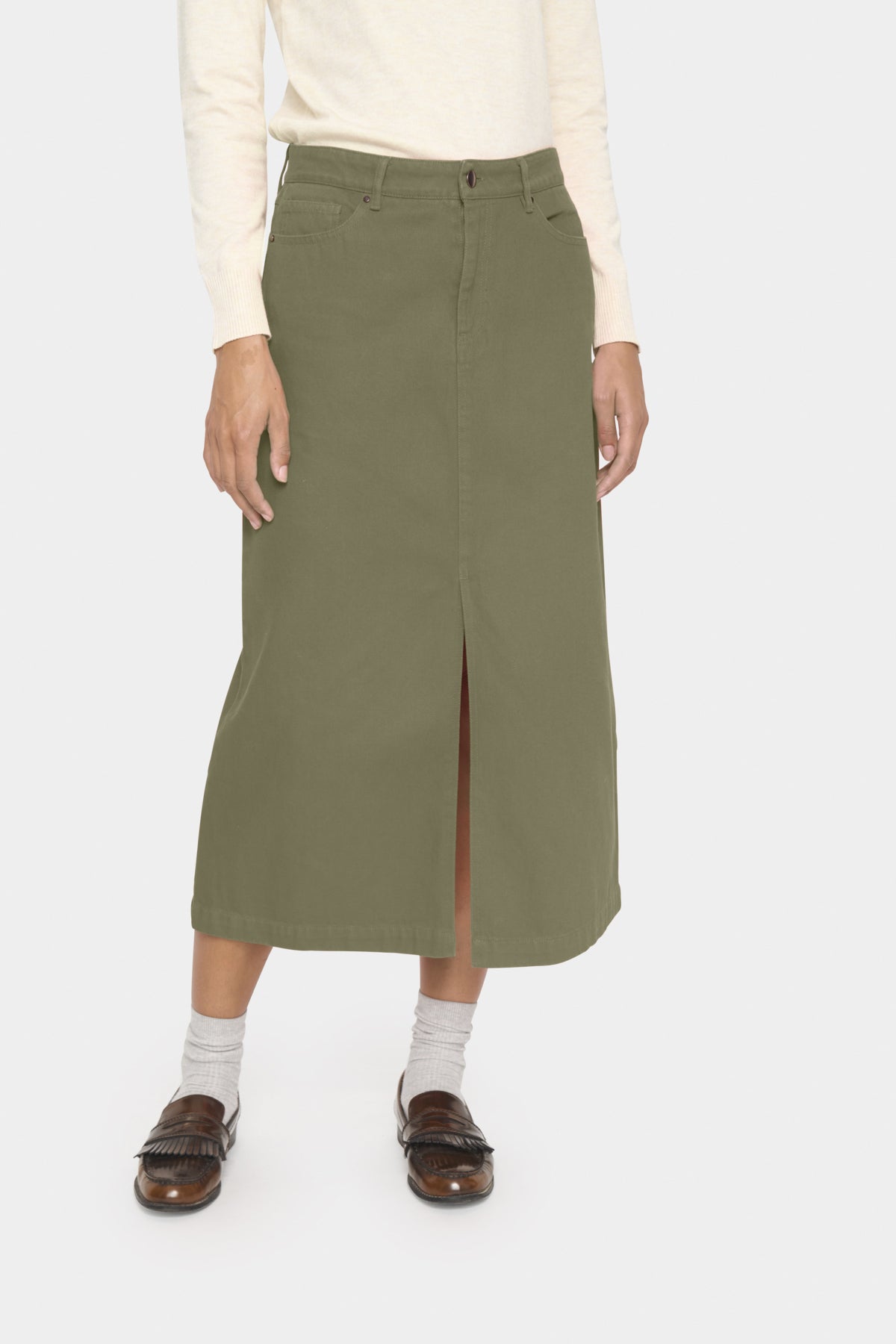 IluSZ Denim Skirt Musk - 30513750