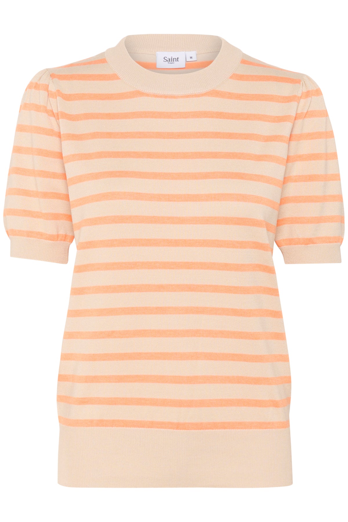 MilaSZ SS Striped Pullover Fog Orange Stripe - 30513768