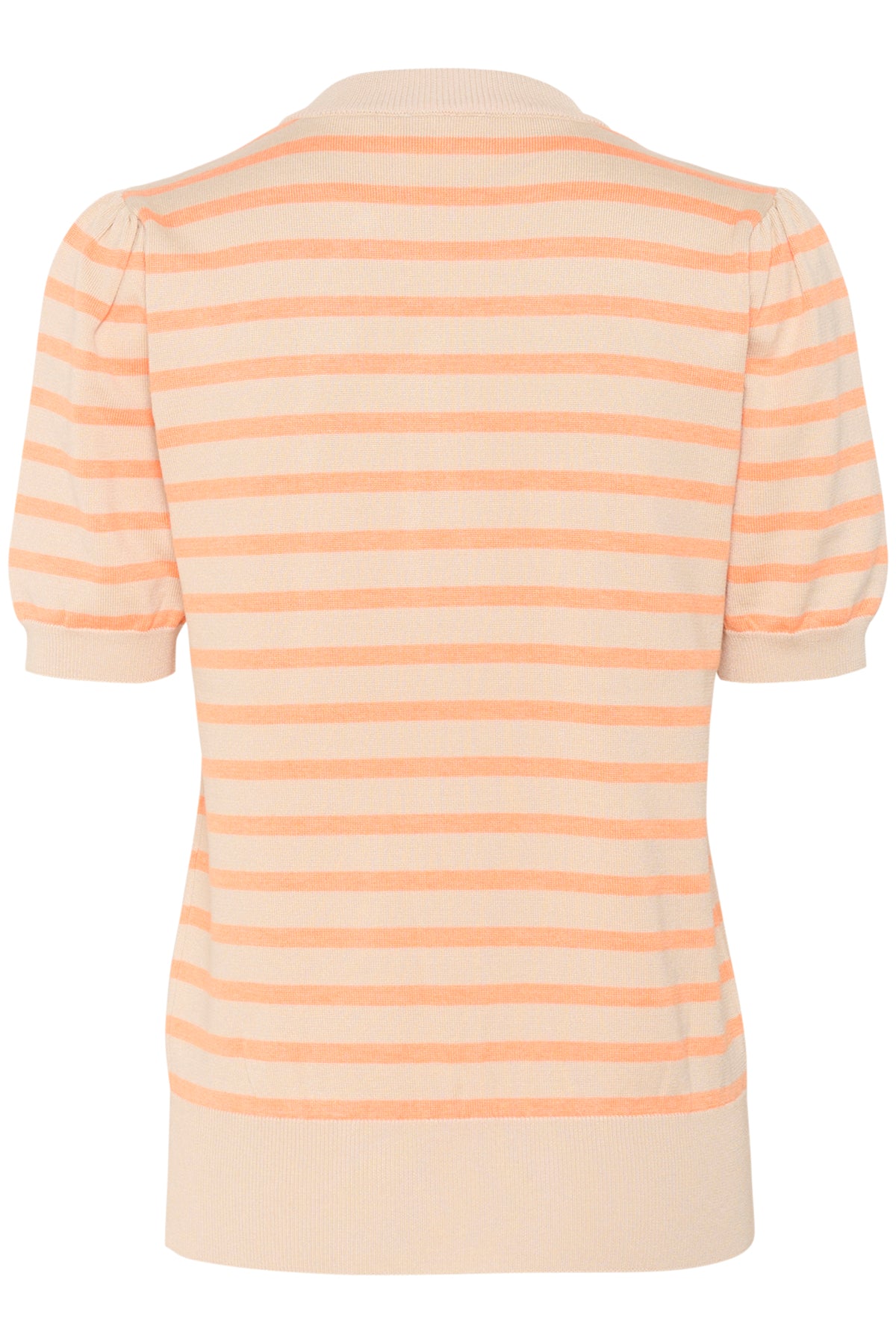 MilaSZ SS Striped Pullover Fog Orange Stripe - 30513768