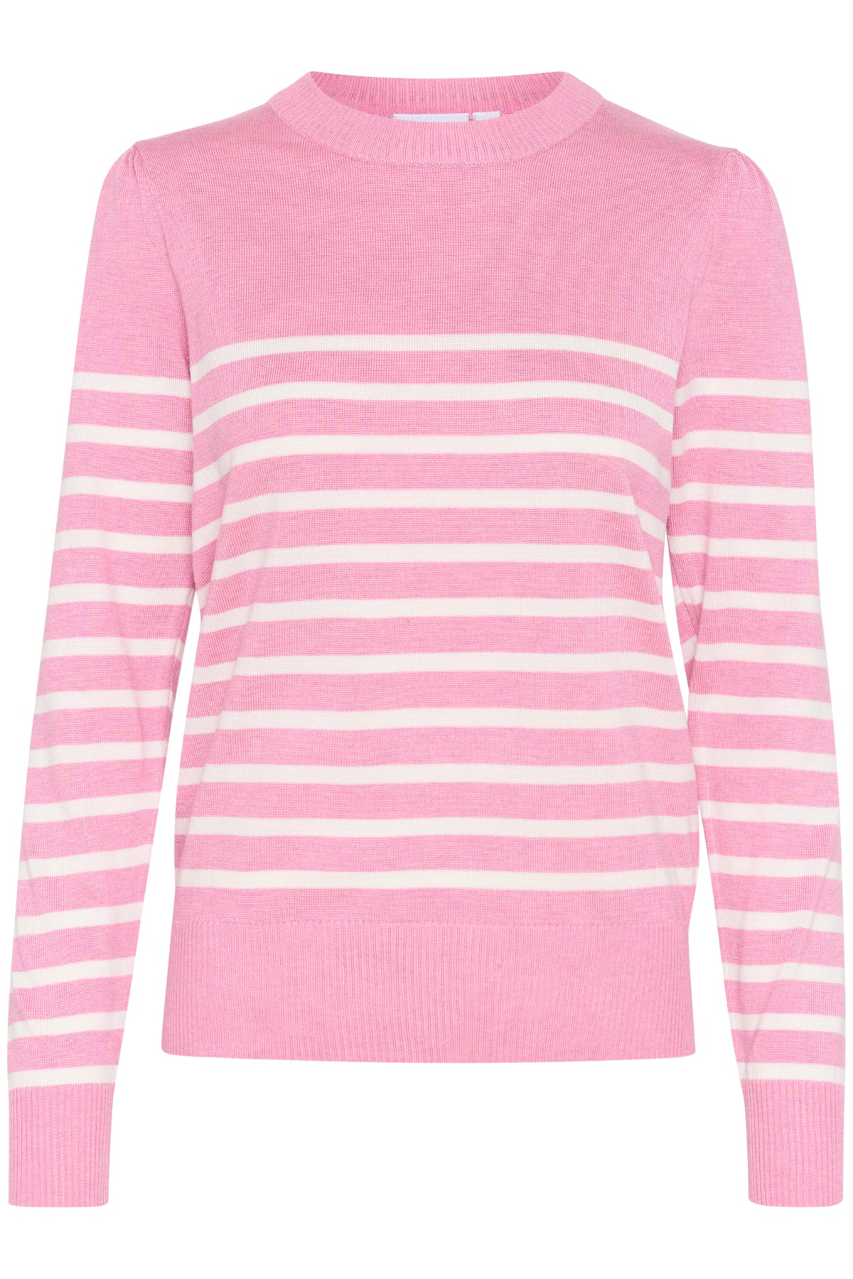 MilaSZ LS Striped Pullover Sea Pink Mel/Ice Stripe - 30513771