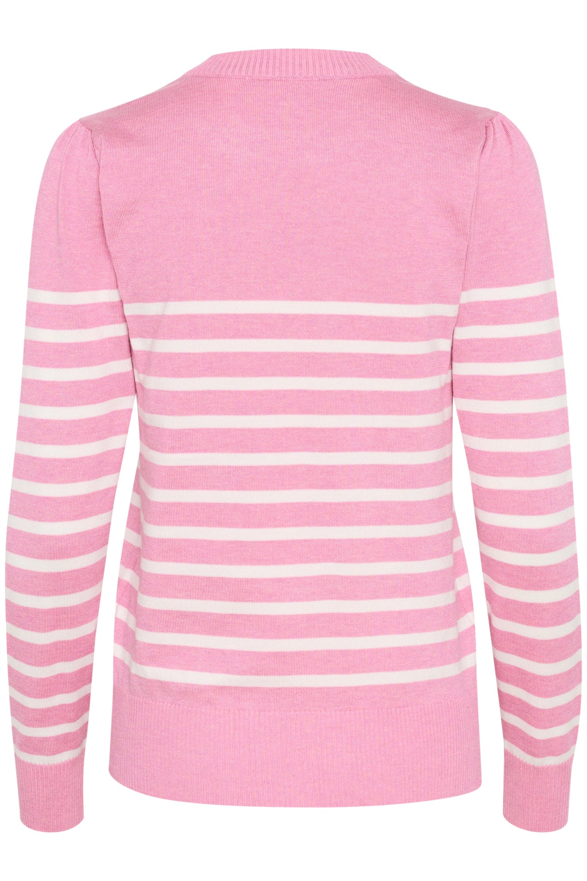 MilaSZ LS Striped Pullover Sea Pink Mel/Ice Stripe - 30513771