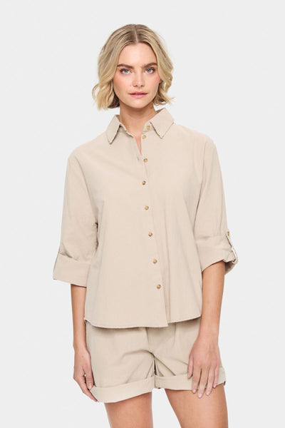 ZalindaSZ Shirt Plaza Taupe - 30513819 Thumbnail