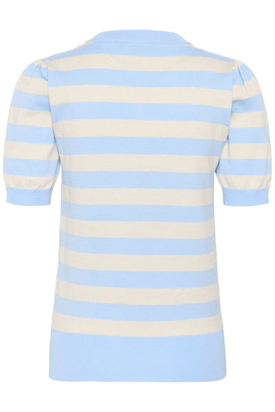 MilaSZ SS Block Stripe Pullove Cerulean Beige Block Stripe - - 30513931 Thumbnail
