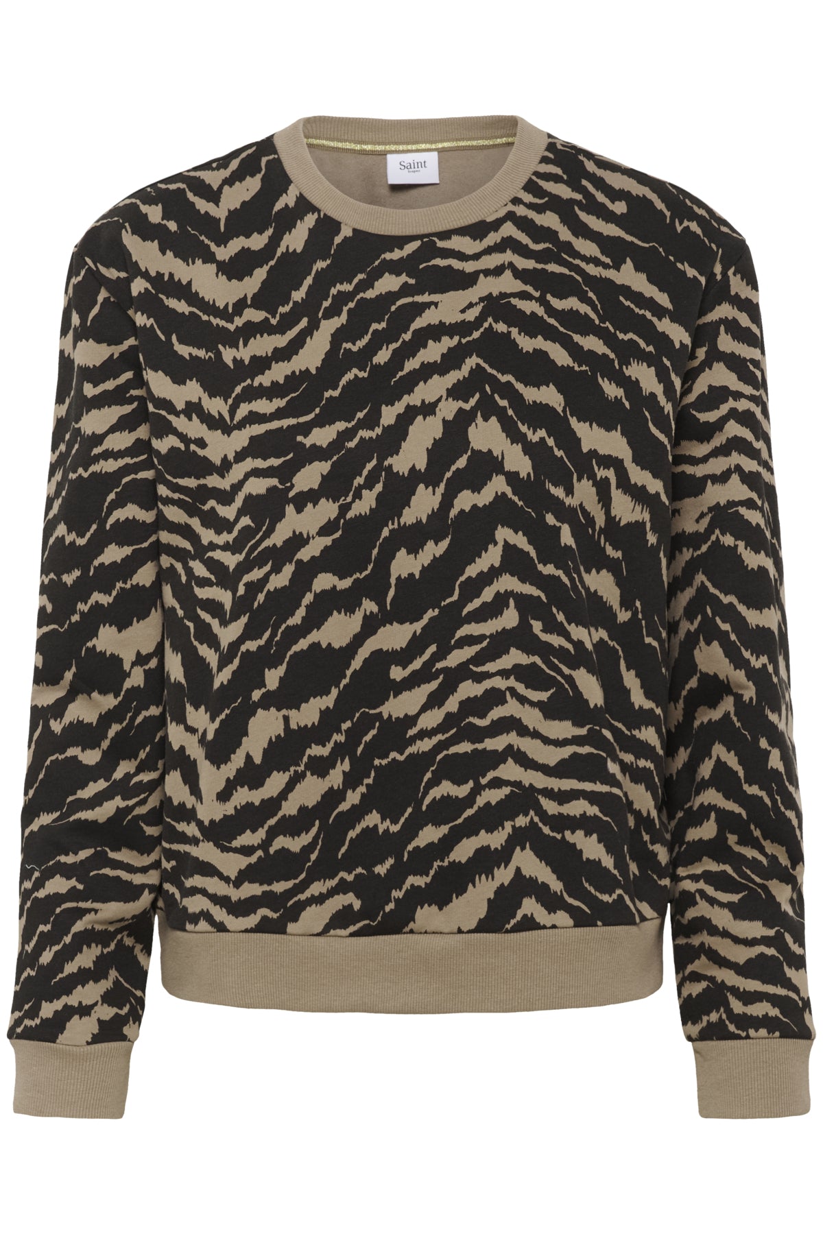 ZagnaSZ Sweat Pullover Black Shifted Strokes - 30513942