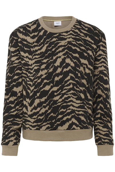ZagnaSZ Sweat Pullover Black Shifted Strokes - 30513942 Thumbnail