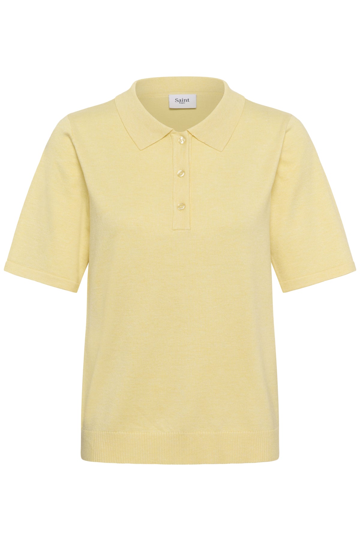 MilaSZ Polo SS Pullover Pineapple Slice Melange - 1207 - 30513958