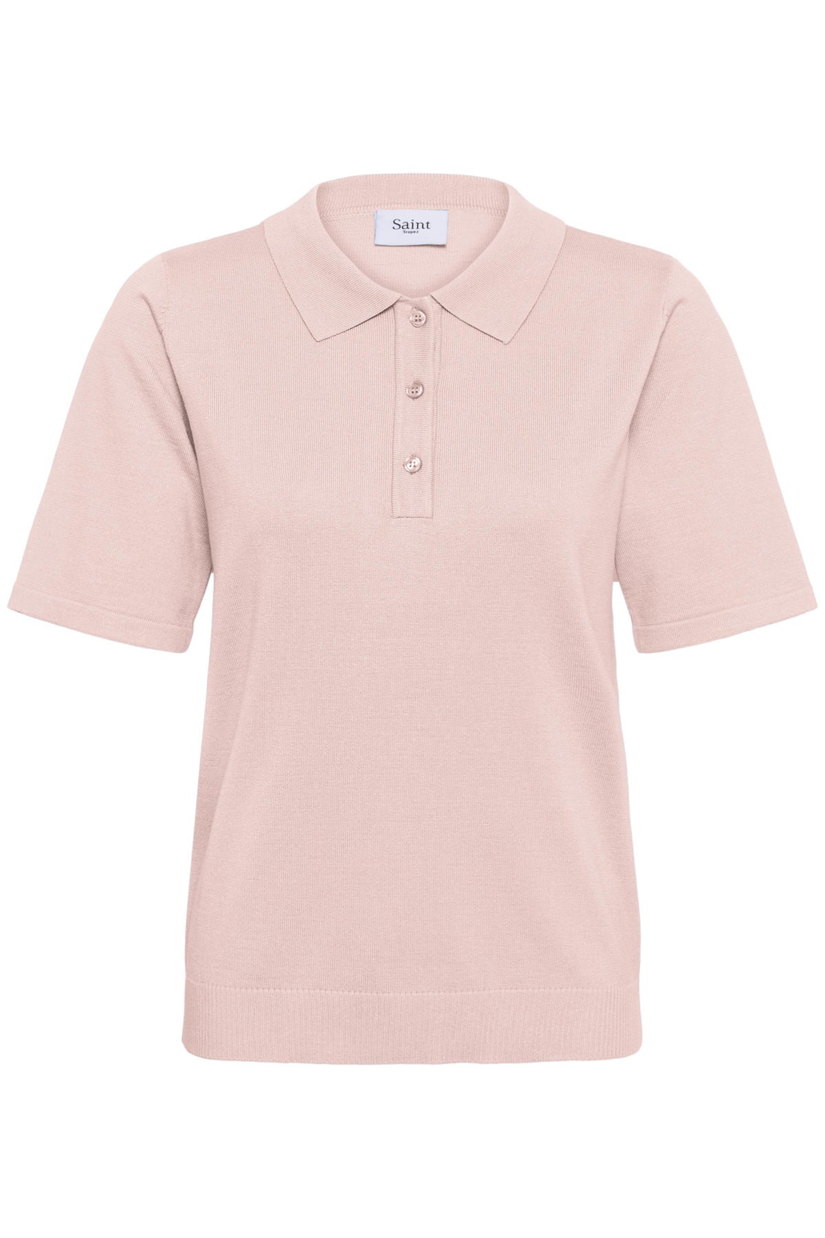 MilaSZ Polo SS Pullover Chalk Pink - 131904 - 30513958