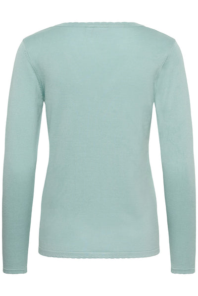 MilaSZ LS V-Neck Pullover Ether - 144506 - 30513960 Thumbnail