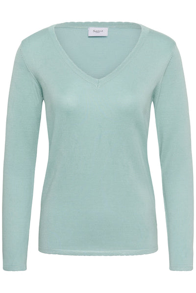 MilaSZ LS V-Neck Pullover Ether - 144506 - 30513960 Thumbnail