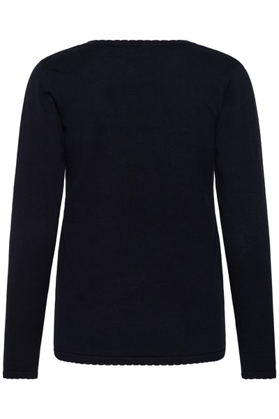 MilaSZ LS V-Neck Pullover Night Sky - 30513960 Thumbnail