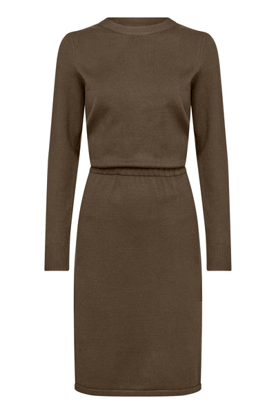 MilaSZ LS Dress Fondue Fudge Melange - 30513967 Thumbnail