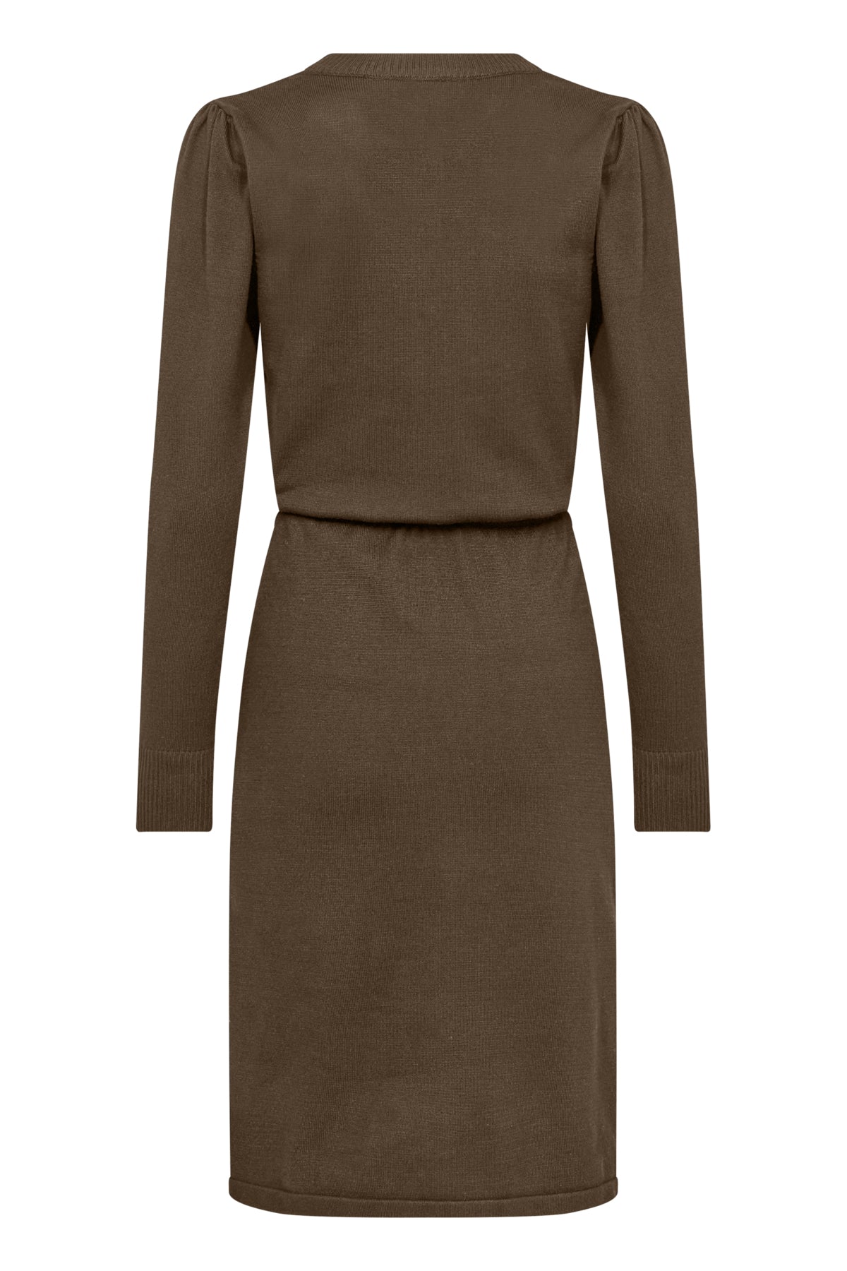MilaSZ LS Dress Fondue Fudge Melange - 30513967