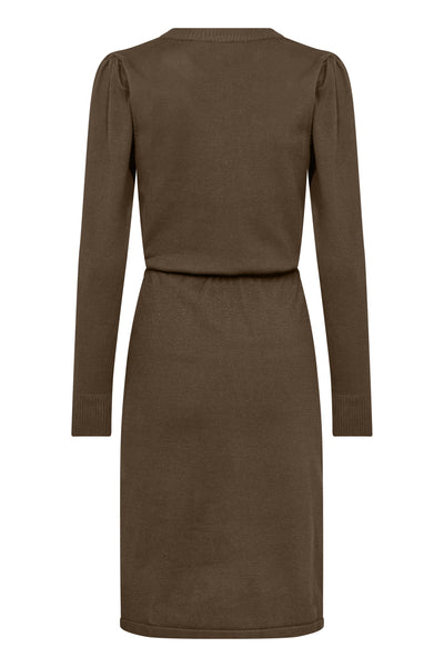 MilaSZ LS Dress Fondue Fudge Melange - 30513967 Thumbnail