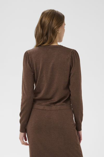 MilaSZ LS Dress Fondue Fudge Melange - 30513967 Thumbnail