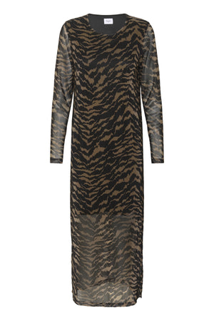 ZulvirSZ Dress Black Shifted Strokes - 30513971