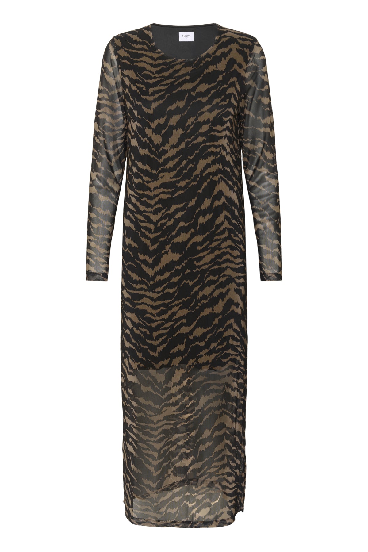 ZulvirSZ Dress Black Shifted Strokes - 30513971
