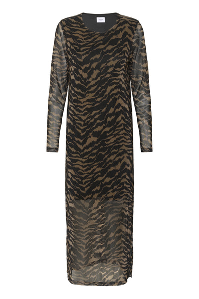 ZulvirSZ Dress Black Shifted Strokes - 30513971 Thumbnail