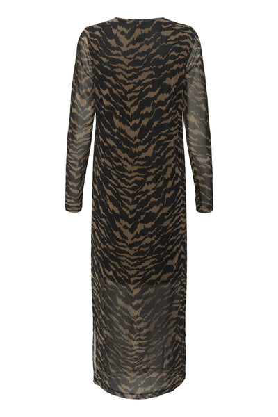 ZulvirSZ Dress Black Shifted Strokes - 30513971 Thumbnail