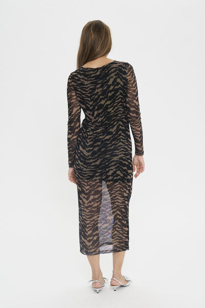 ZulvirSZ Dress Black Shifted Strokes - 30513971 Thumbnail