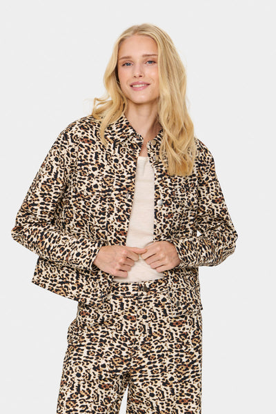 ZeekaSZ Jacket Black Denim Leopard - 30514043 Thumbnail