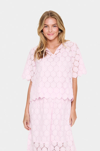 ZojaSZ Blouse Pink Tulle - 30514049 Thumbnail